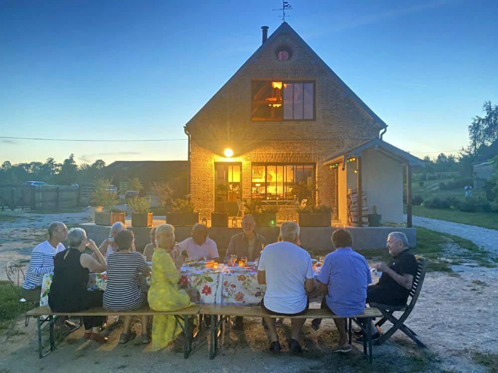 Вилла La Longere Galope Sainte-Gauburge-Sainte-Colombe Экстерьер фото